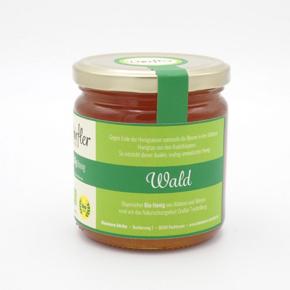 Honigetikett Waldhonig