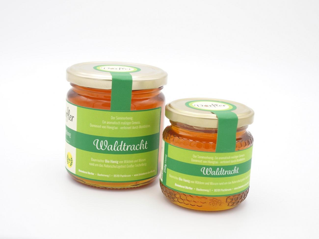 Honigetikett Bioimkerei Dörfler