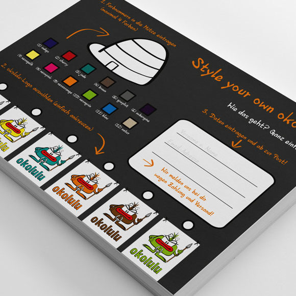 Postkarte Bestellung okolulu