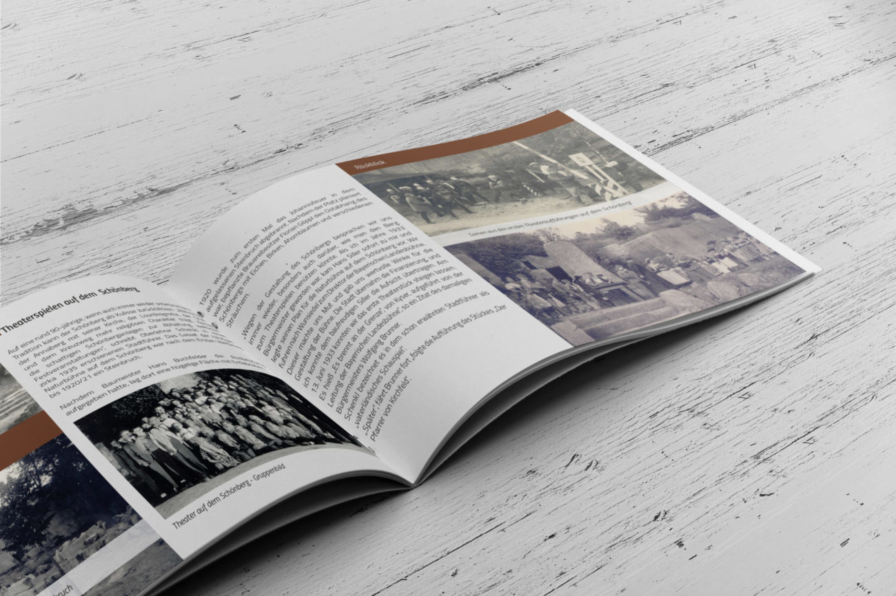 Broschüre Naturbühne Schönberg Grafenwöhr