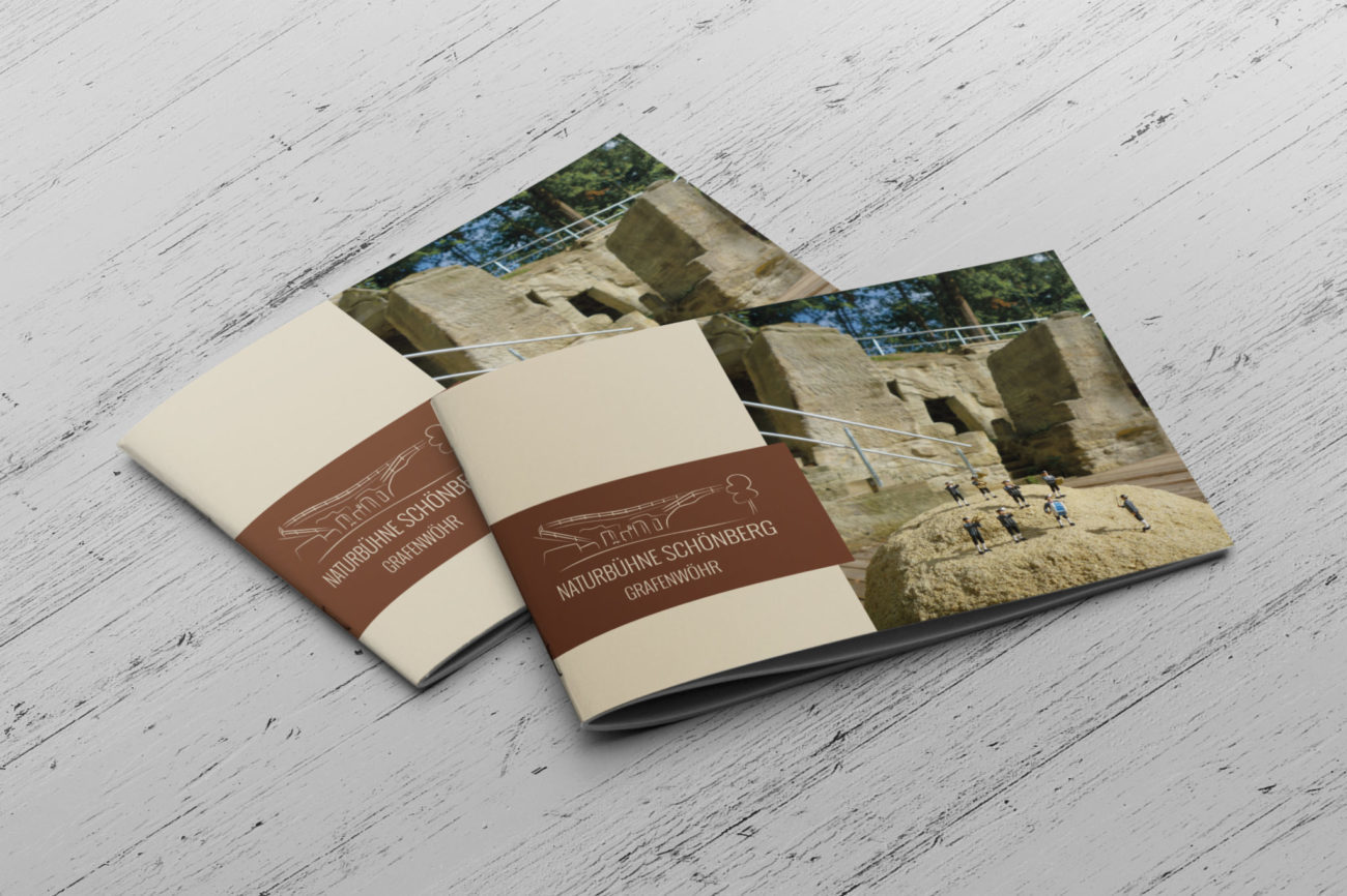 Broschüre Naturbühne Schönberg Grafenwöhr