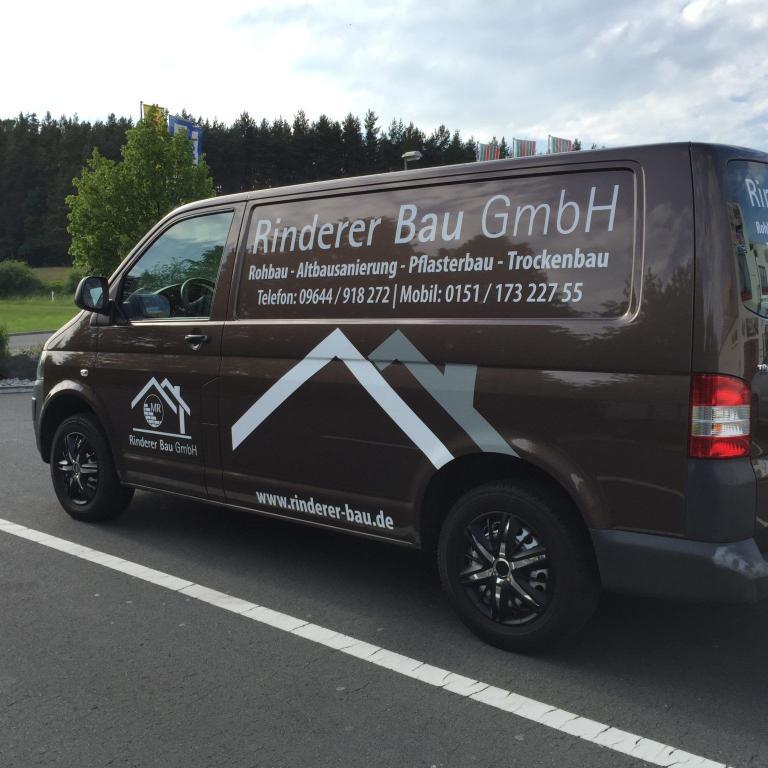 Rinderer Bau Fahrzeugbeklebung