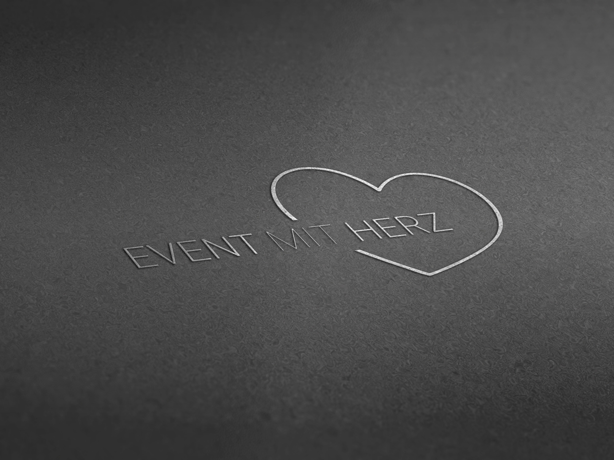 Event mit Herz Logo