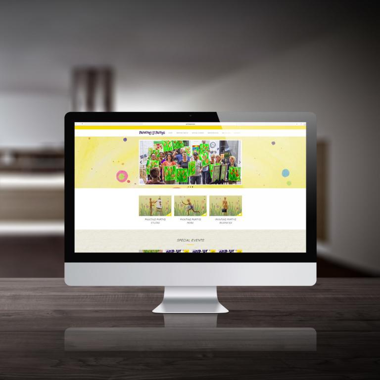 Webseite Paintinpartys Köln