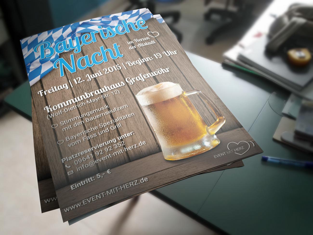 Plakat Bayerische Nacht Grafenwöhr