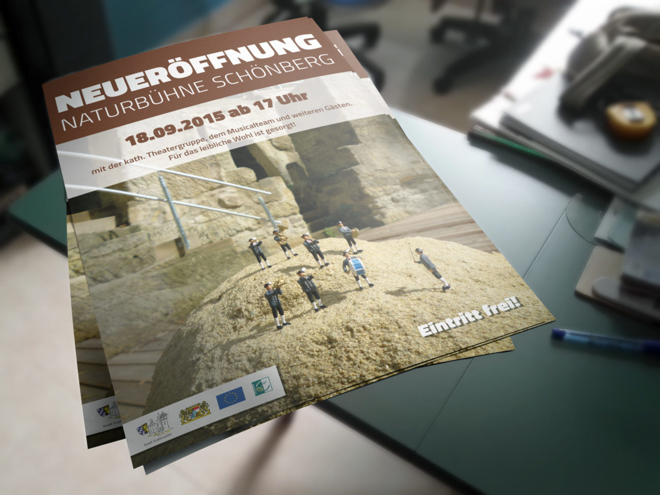 Plakat Naturbühne Schönberg Garfenwöhr