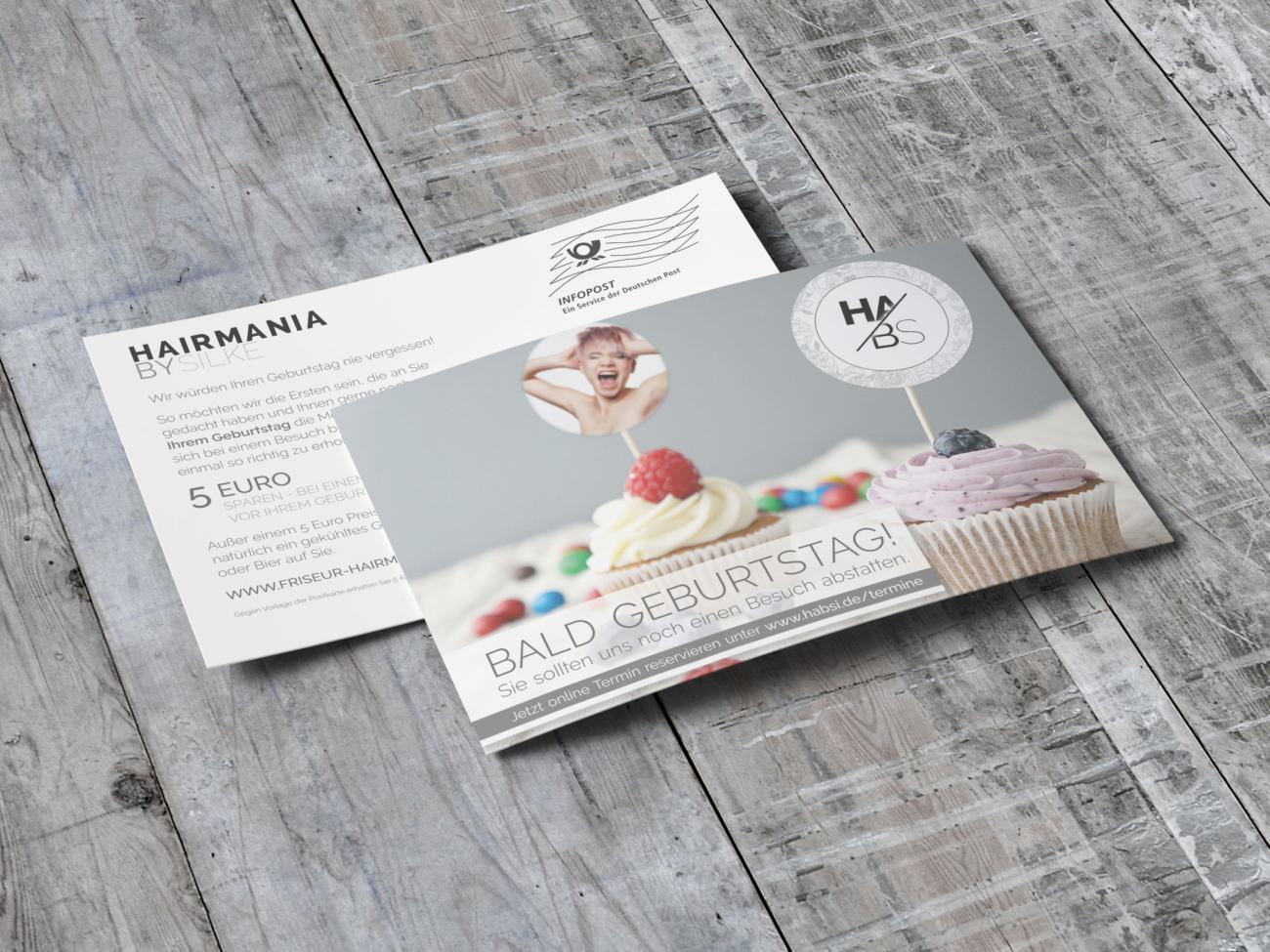 Geburtstagskarte Friseur