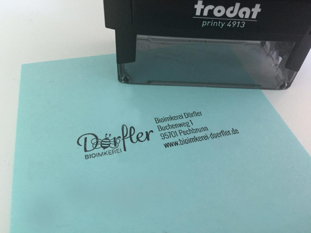 Stempeldesign Bioimkerei