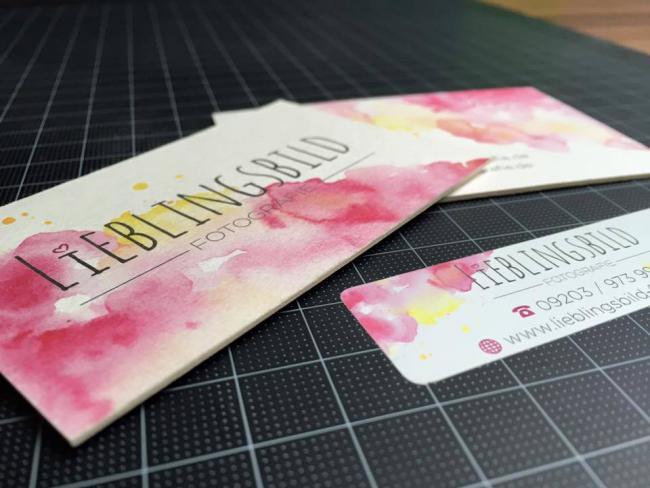 Visitenkarten Fotografin Lieblingsbild