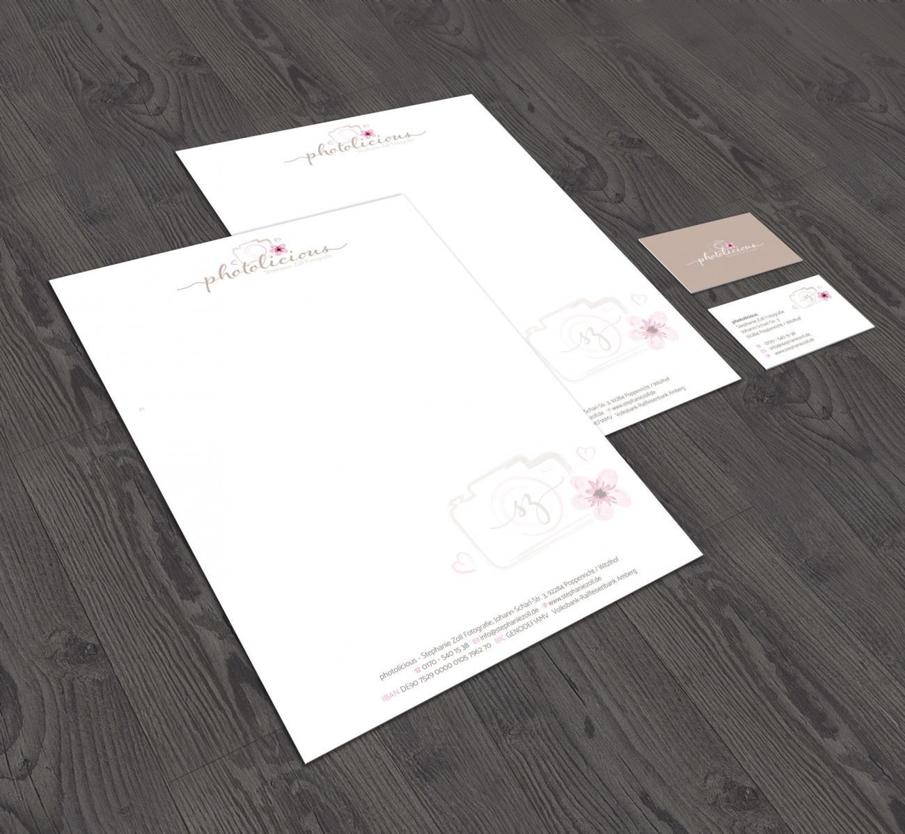 Geschäftsausstattung Fotografin