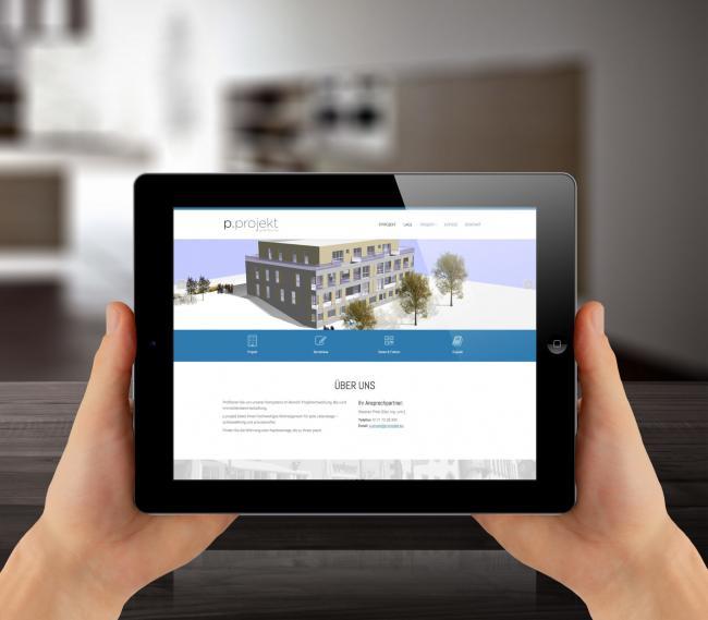 Webseite p.projekt