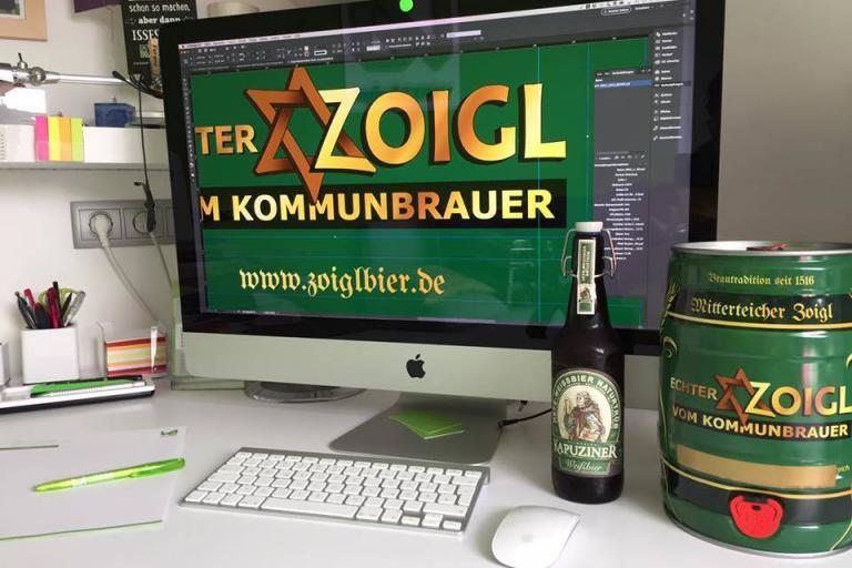 Zoigl Fass Gestaltung Partyfass