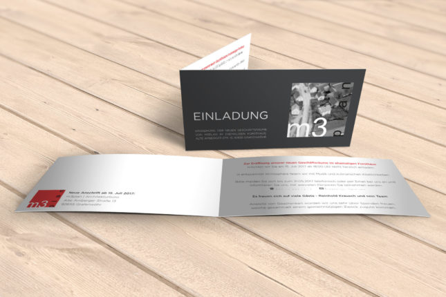 Einladungen Architekturbüro