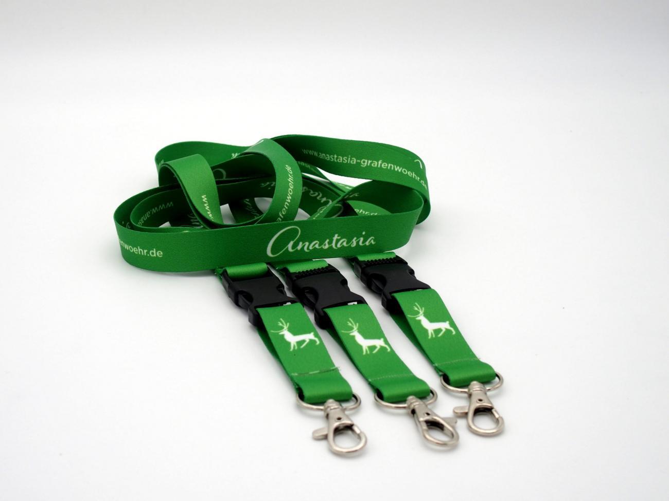 Lanyards Schlüsselbänder Branding