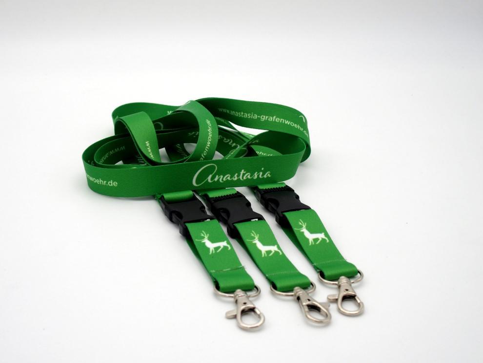 Lanyards Schlüsselbänder Branding