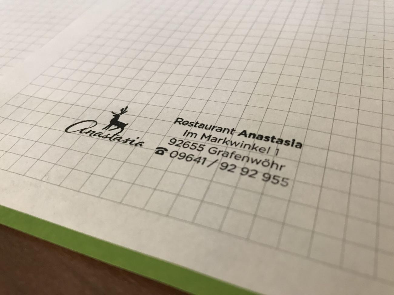 Griechisches Restaurant Anastasia Stempel