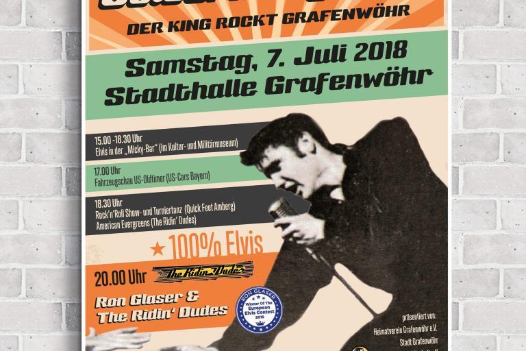 Plakat Elvis Presley