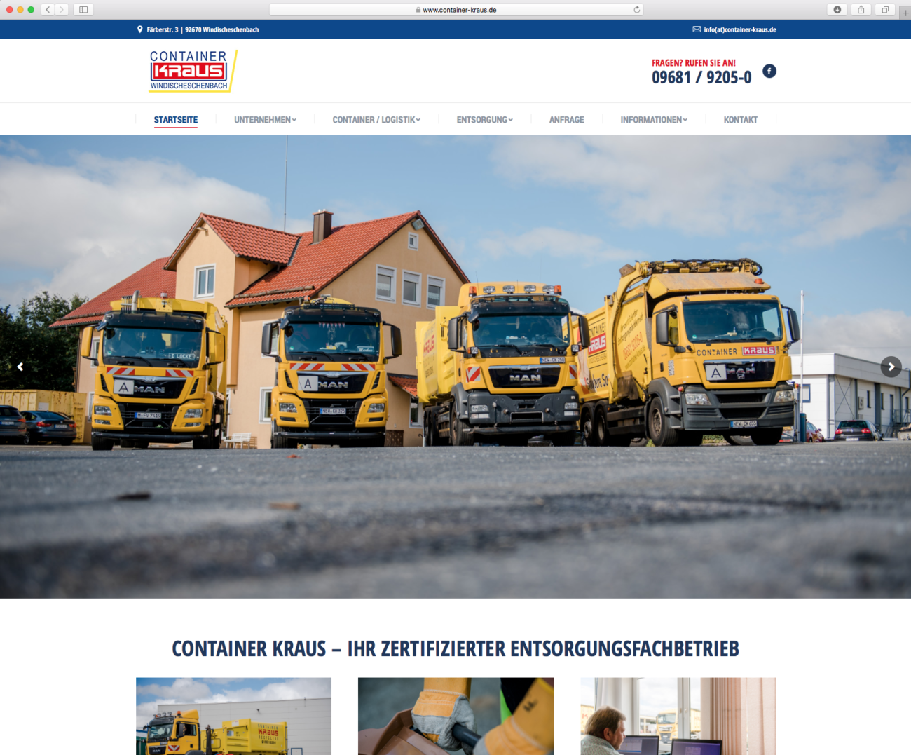 Container Kraus Windischeschenbach