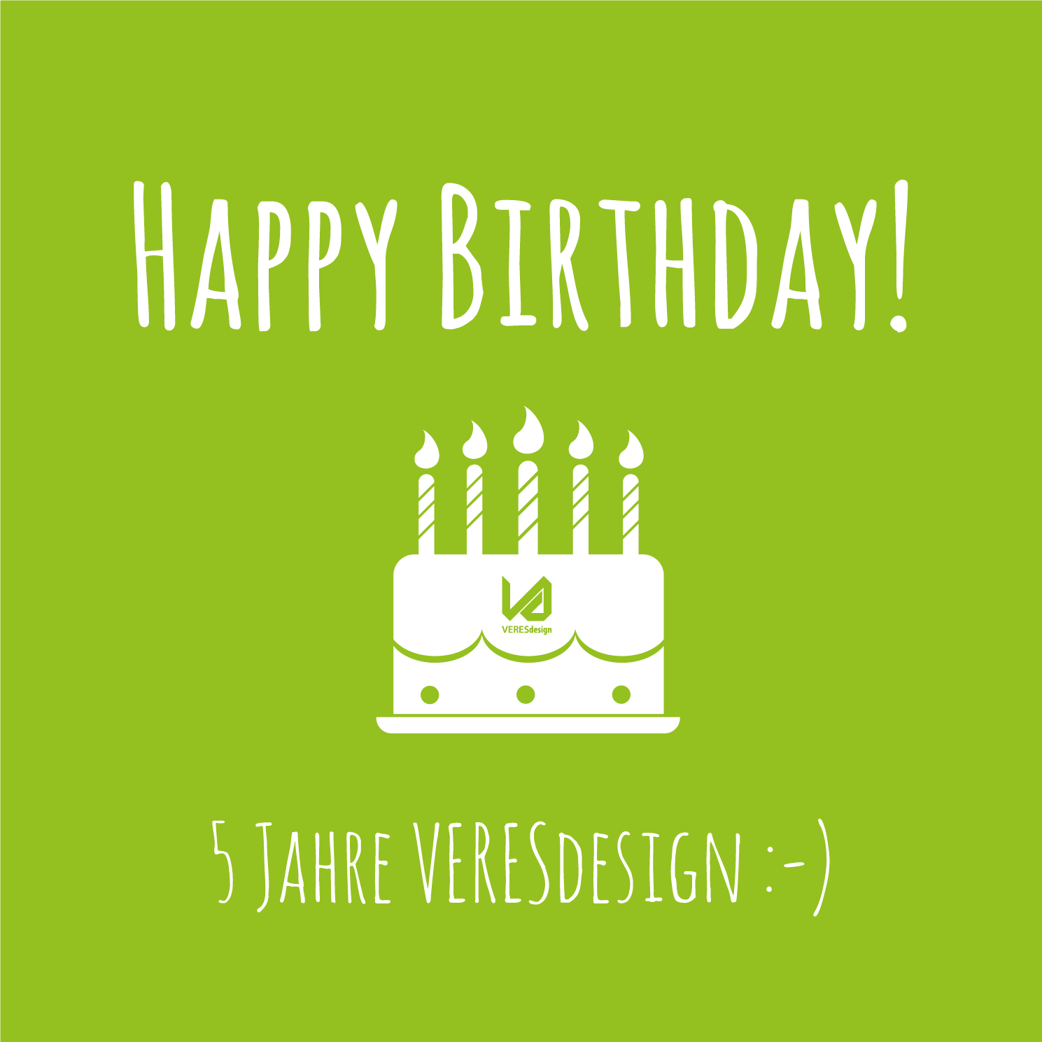 Happy Birthday VERESdesign