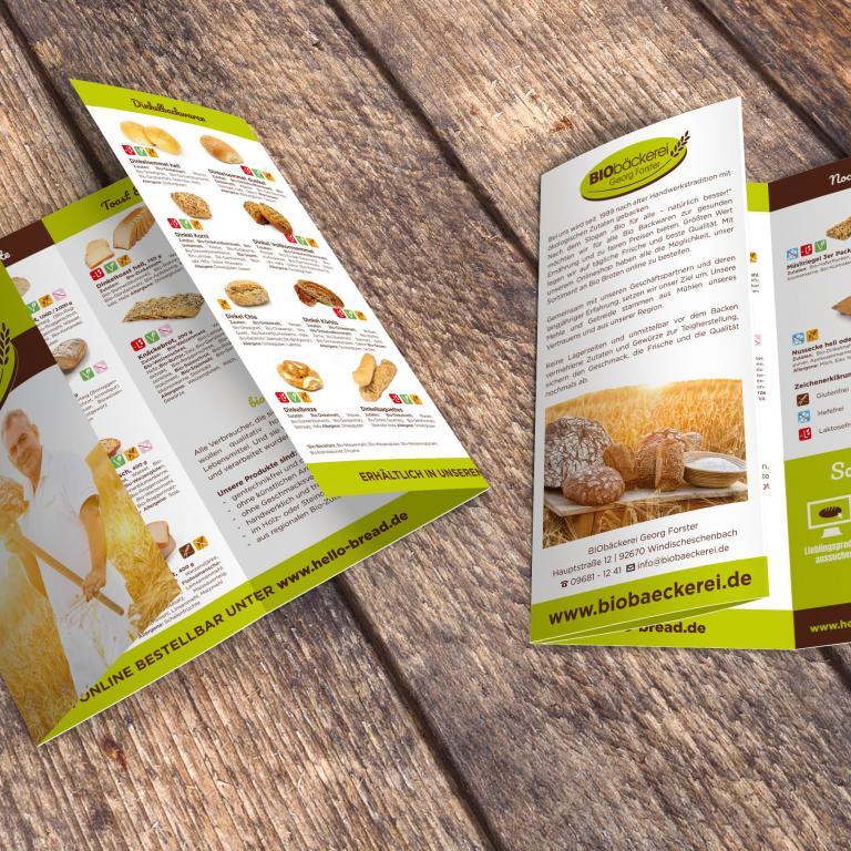 Biobäckerei Forster Flyer