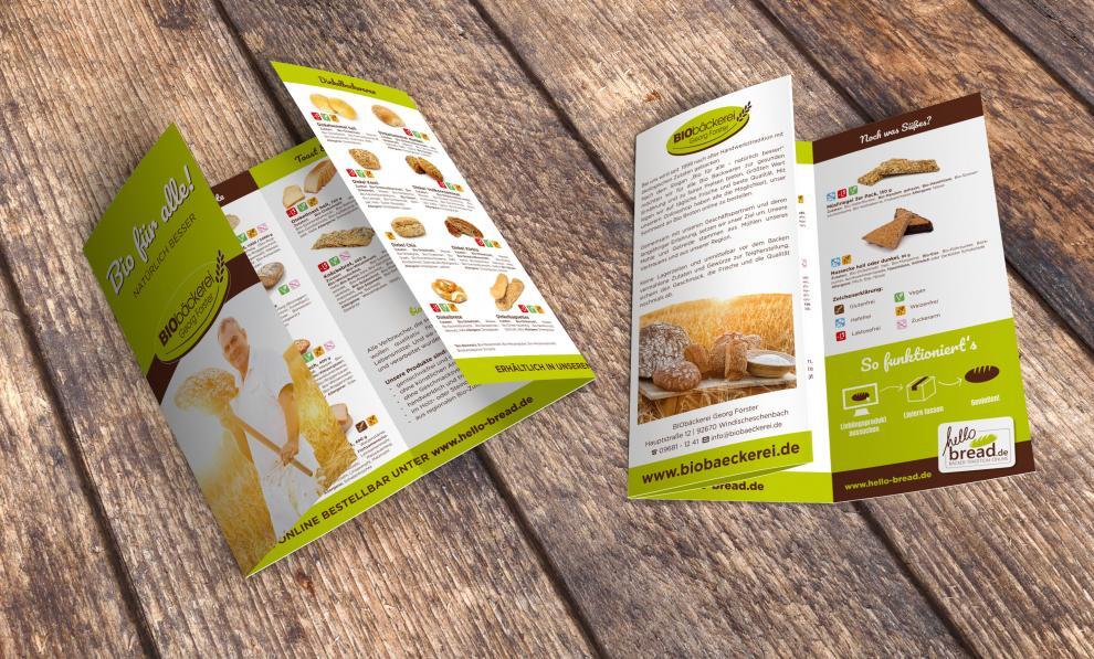 Biobäckerei Forster Flyer