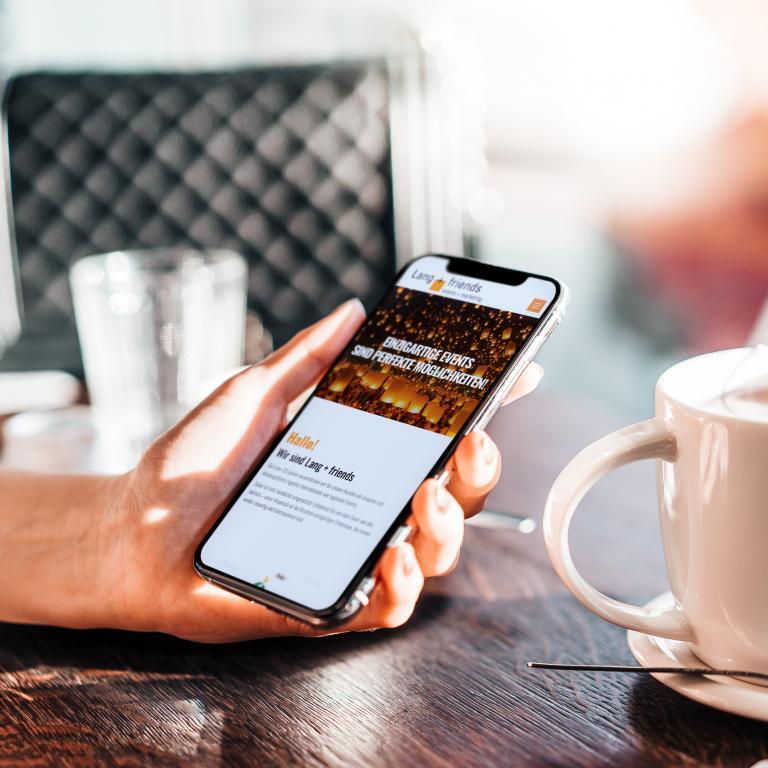 Lang + friends Webseite