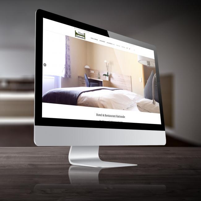 Webseite Hotel & Restaurant Rattunde