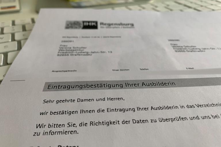 Ausbilderin MediengestalterIn