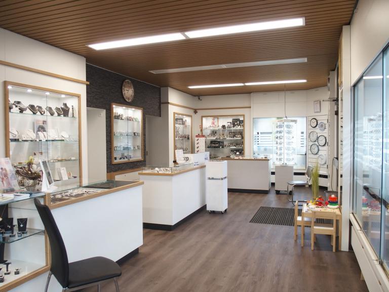 Schmuckgeschäft innen