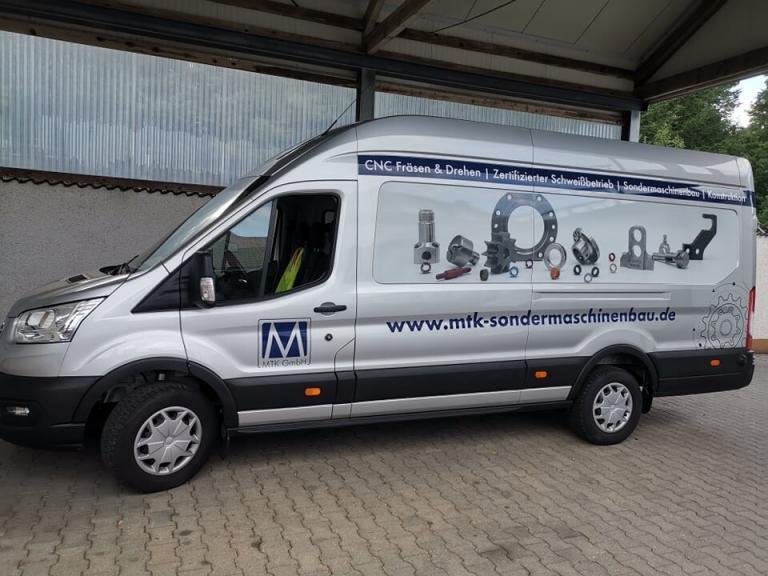 Fahrzeugbeklebung Bus