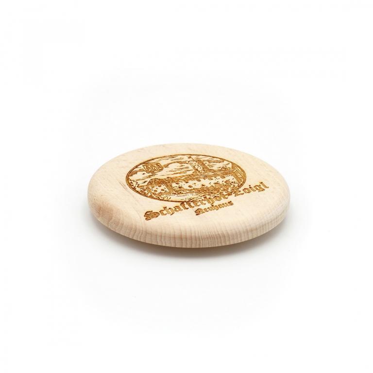 Holzdeckel für Bierglas Schafferhof