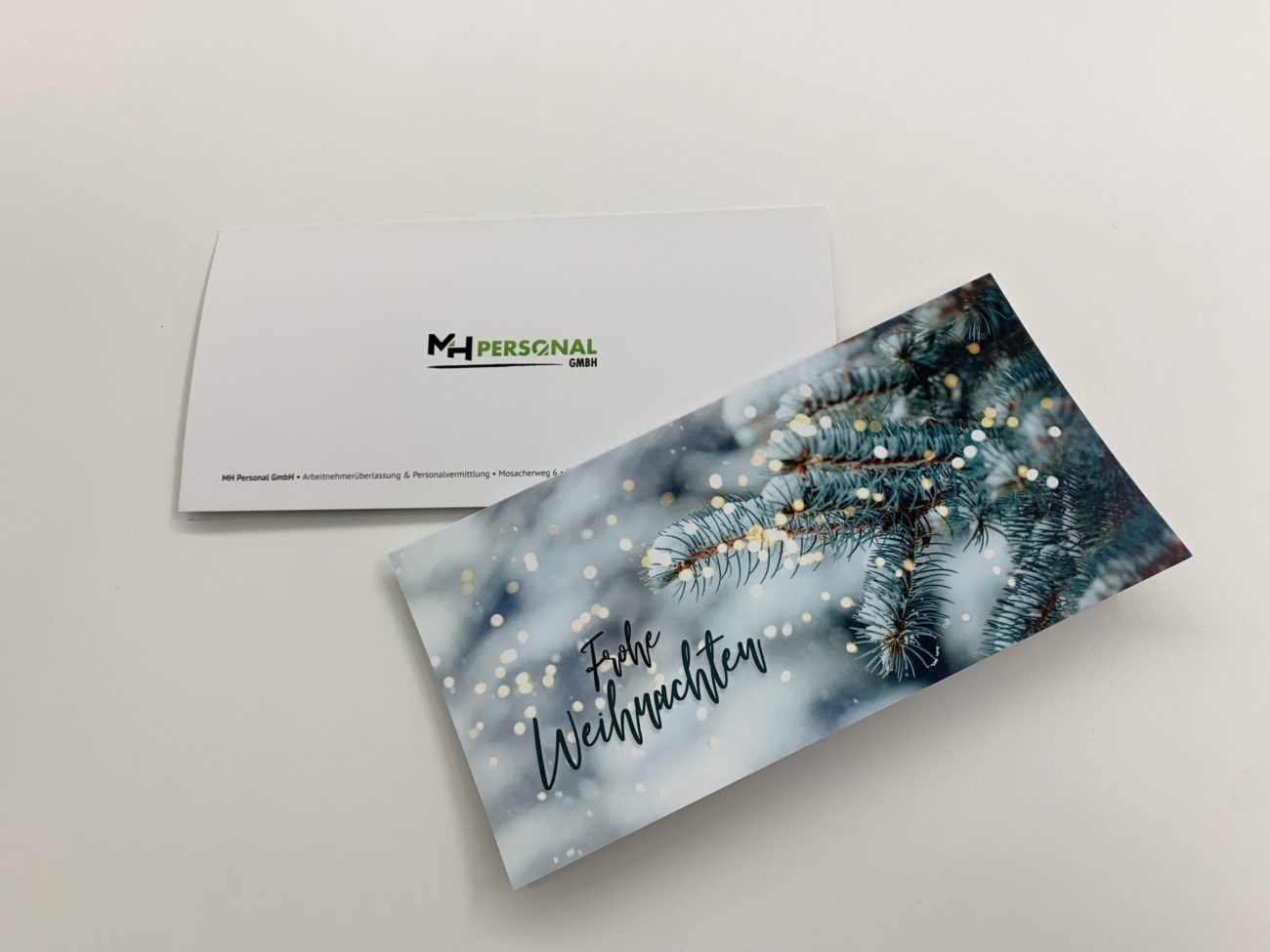 Weihnachtskarte MH Personal