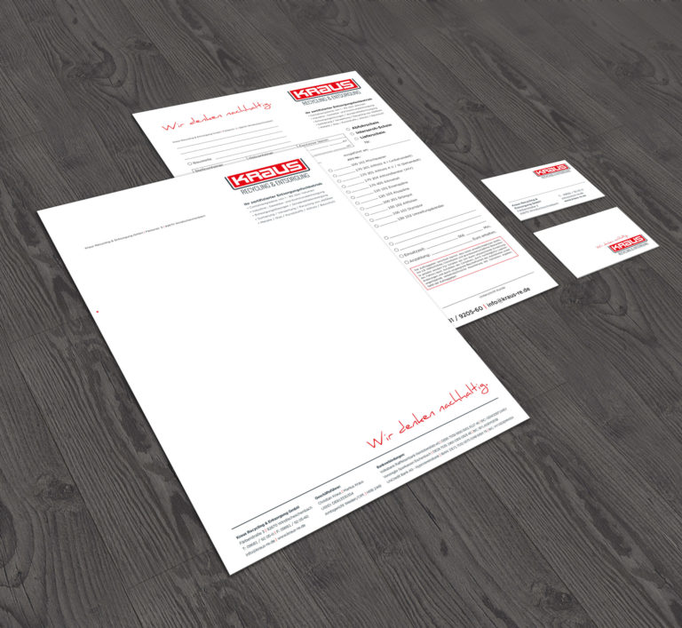 Briefpapier Kraus Recycling & Entsorgung