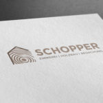 Logo für eine Zimmerei