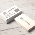 Visitenkarten für eine Zimmerei