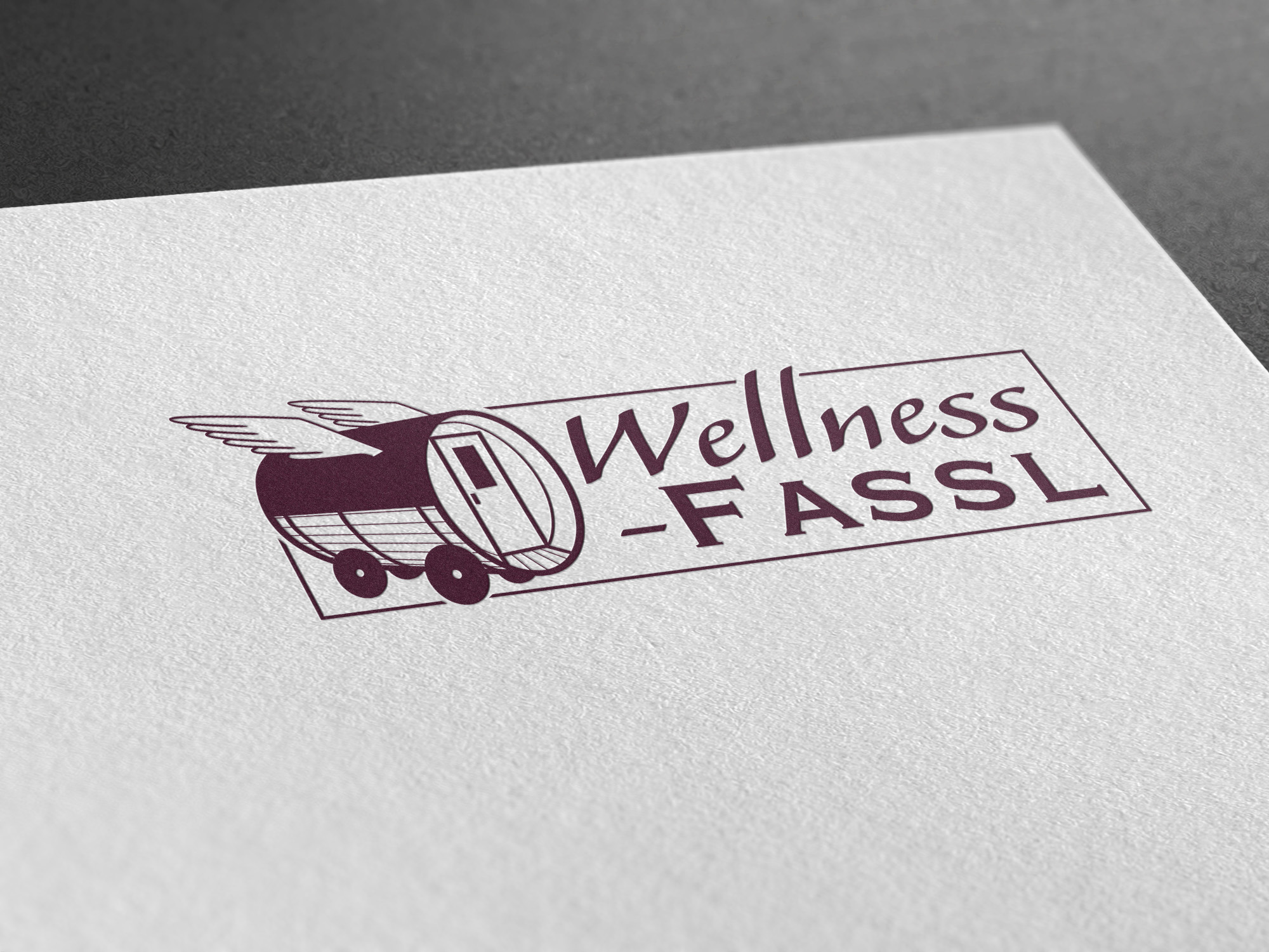 Wellness Fassl Logo mobile sauna mieten