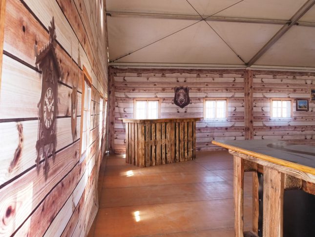 Eventzelt Grafenwöhr innen