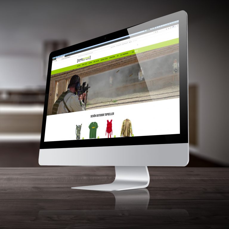 Webseite Schön Outdoor Grafenwöhr Webshop