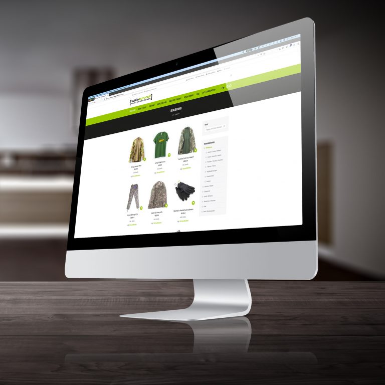 Webseite Schön Outdoor Grafenwöhr Webshop