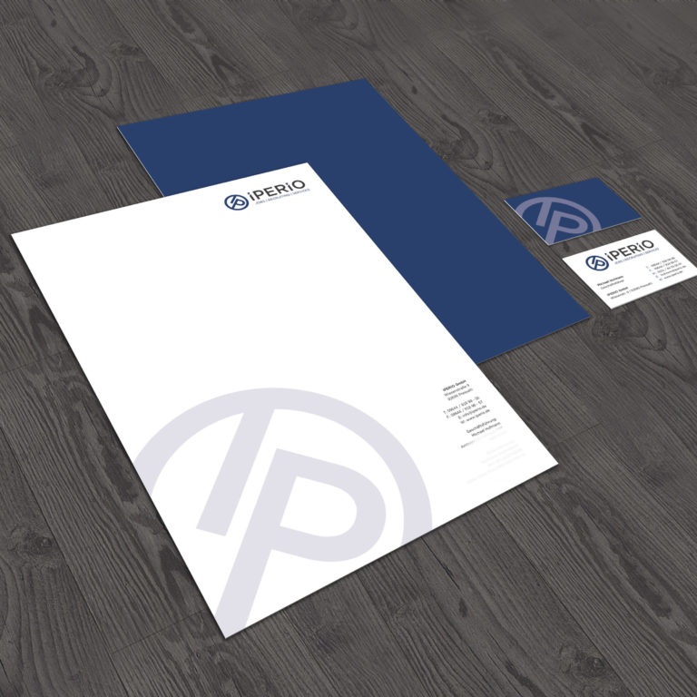 Iperio, personal, recruiting, Logo, Design, Briefpapier, Visitenkarte, Branding, Marke, Logo für Personalvermittlung