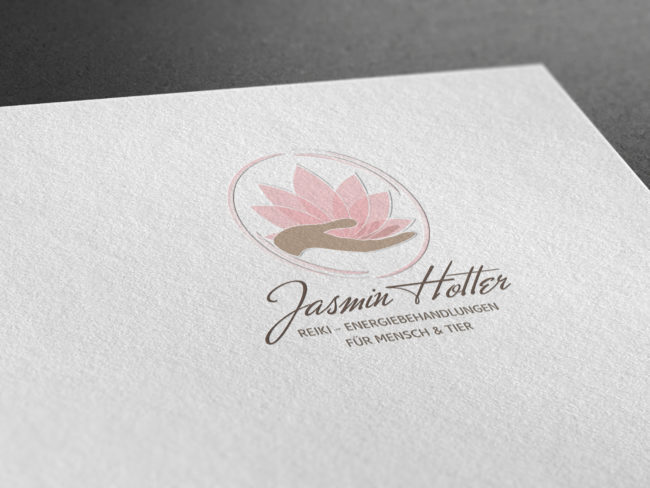 Logo, Logodesign, Reiki, Menschen, Branding, Corporate design, CI, Logo für Jasmin Hotter Reiki aus Grafenwöhr