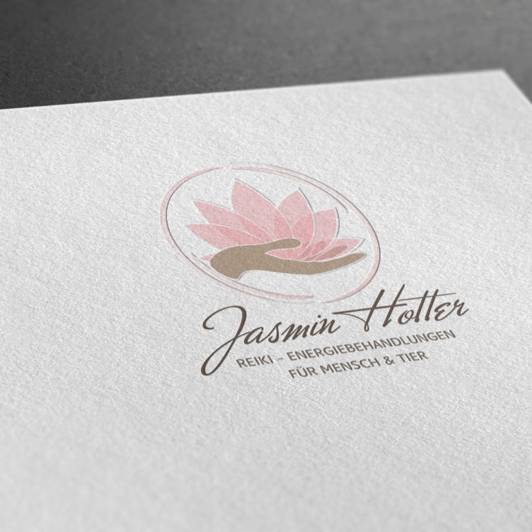 Logo, Logodesign, Reiki, Menschen, Branding, Corporate design, CI, Logo für Jasmin Hotter Reiki aus Grafenwöhr