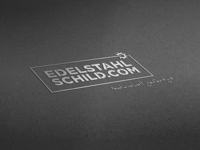 Logo Logodesign Branding Logo gestalten, Logodesign für Edelstahlschild.com