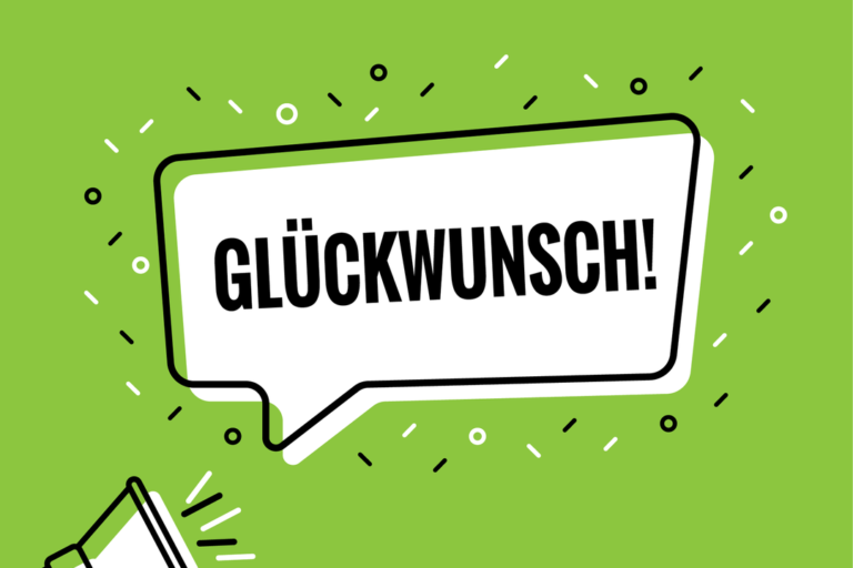 Good Luck, Prüfung bestanden, Mediengestalter, Abschluss, fertig, Ausbildung abgeschlossen bei VERESdesign in Grafenwöhr