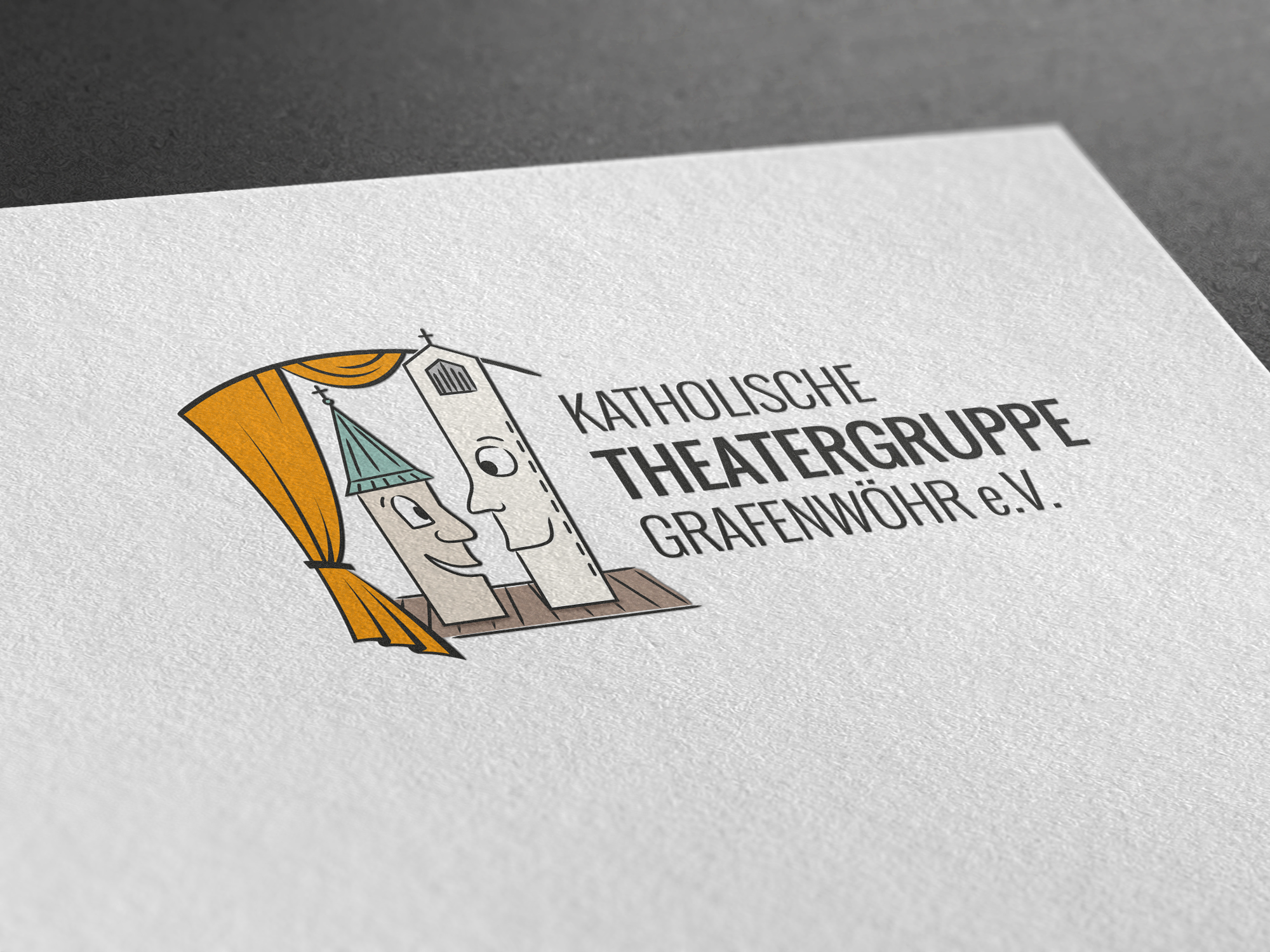 Theatergruppe, Theater, Logo, grafenwöhr