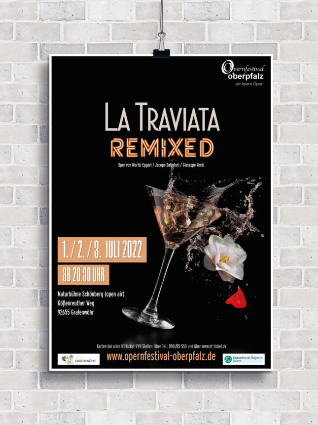 La Traviata, Remixed, Oper, Programm, Opernfestival, Oberpfalz