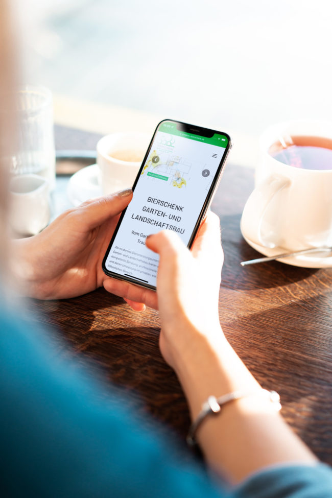 Webseite Gartenbau Landschaftsbau Webdesign Galabau Garten, Webseite für Galabau Bierschenk aus Kirchenpingarten