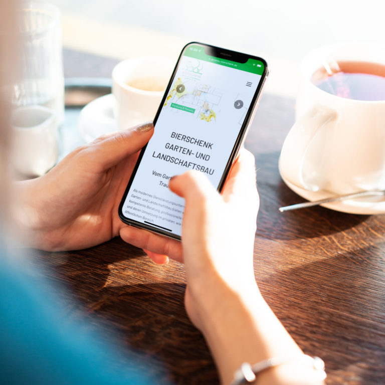 Webseite Gartenbau Landschaftsbau Webdesign Galabau Garten, Webseite für Galabau Bierschenk aus Kirchenpingarten