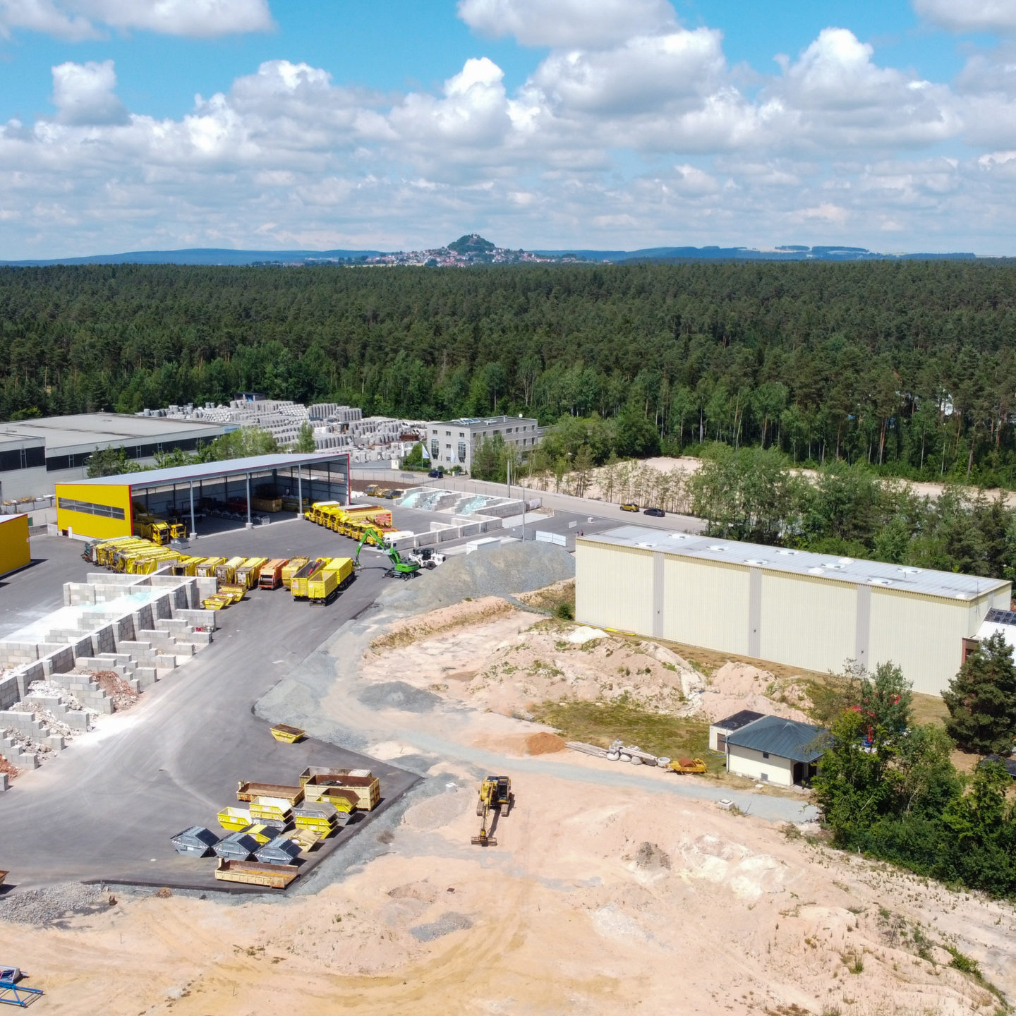 Luftbild Kraus Recycling & Entsorgung GmbH Luftbild, Drohne, Drohnenfoto, Fotografie, Drohnenvideo, Luftaufnahme in Weiden in der Oberpfalz