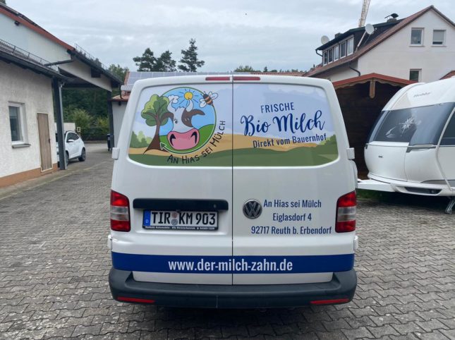 VW T6, Bus, beklebt, foliert